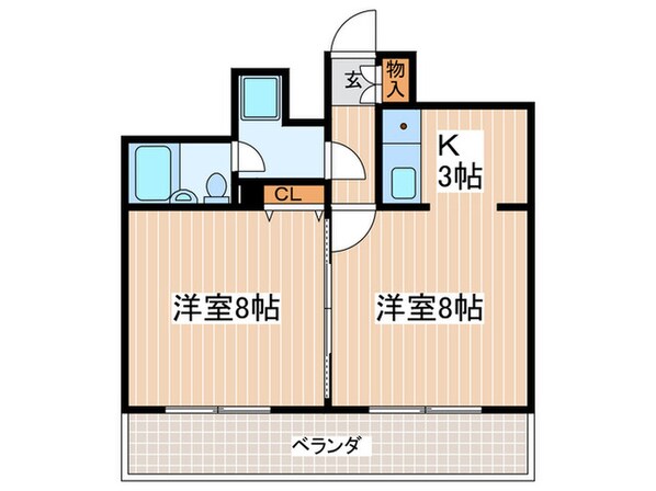 朝日プラザ横川駅前（９０１）の物件間取画像